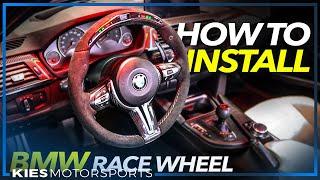 PART 1: How to install the BMW OEM Genuine RACE DISPLAY WHEEL in the F3x, F2x or F8x