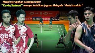 Amazing Play! Kevin/Rahmat hancurkan ganda putra Malaysia "Goh/Izzuddin" | R1 Badminton KMJ23