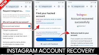 How to Recover Hacked Instagram Account 2025 | Instagram Hacked Account Recovery 2025