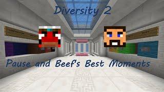 Minecraft - Pause and Beef's Best Moments in Diversity 2