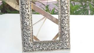 Classic sterling silver frame