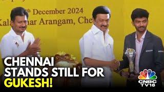 Tamil Nadu Govt Felicitates World Chess Champion D Gukesh | MK Stalin | N18V