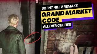 How to Open the Grand Market Keypad Code Solution - Silent Hill 2 Remake (All Difficulties)