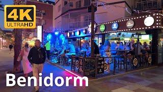  Evening Benidorm, Spain 4k | Walking Tour | May 2024 | Part 5