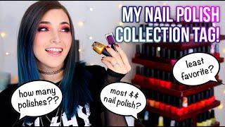 My Nail Polish Collection Tag Video! || KELLI MARISSA