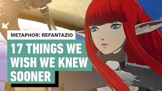 Metaphor: ReFantazio - 17 Things We Wish We Knew Sooner