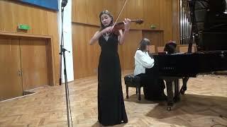 Lora Markova - Mozart, Violin Concerto No.4, I part.