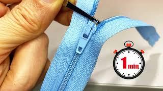 Quick Fix for a Broken Zipper | Easy Zipper Repair Hacks