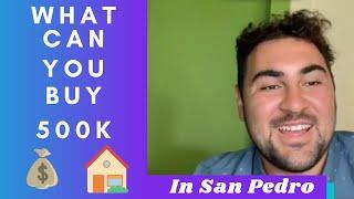 What homes can you buy for under 500k in San Pedro {2021}