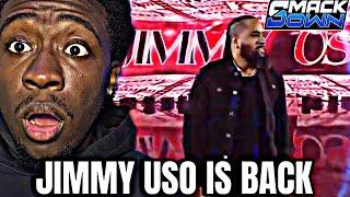 JIMMY USO ENTRANCE ON WWE SMACKDOWN | LIVE REACTION