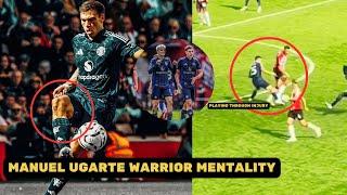 Manuel Ugarte Played With a Wounded Knee In His Manchester United Debut