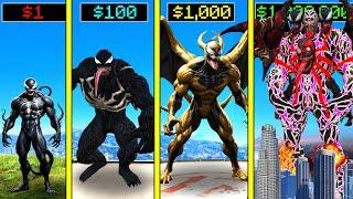 $1 VENOM to $1,000,000 DARK CARNAGE VENOM in GTA 5!