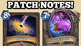 ALL NERFS and BUFFS REVEALED! Reno is MURDERED! Quasar is DESTROYED! These changes are HUGE!