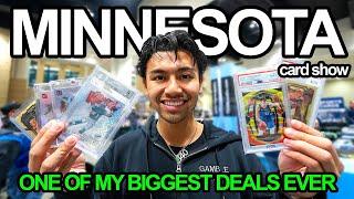 THIS IS ONE OF MY BIGGEST SPORT CARD DEALS EVER at MINNESOTA CARD SHOW!!