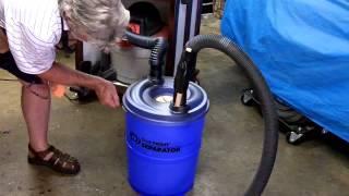 Rockler Dust Right Separator reveiw; Harbor Freight Sharpener