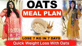 Oats Diet Plan | How To Lose Weight Fast In Hindi | Lose 10 Kgs In 10 Days | Dr. Shikha Singh Hindi