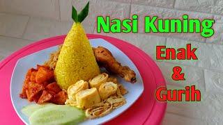 Cara Buat Nasi Kuning Yang Enak