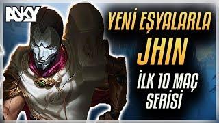 YENİ ADC EŞYALARIYLA JHIN OYNADIM // DEMİRDEN ELMASA ÇIKIYORUZ #1