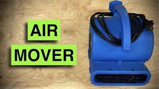 BEST FAN for floods & drywall mud! B-Air VP-25 1/4 HP 900 CFM Air Mover