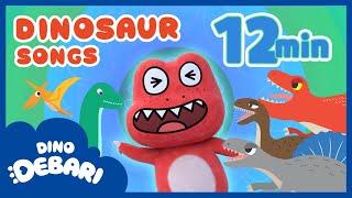 Dinosaur Songs and more nursery rhyme | 12min | compilation | kids song | DebariTV