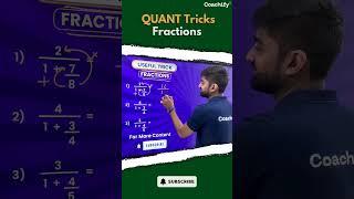 Maths | Maths Tricks | CAT 2024 | Quant Tricks | Fractions | CAT Preparation | Quantitative Aptitude