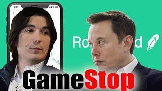Elon Musk CONFRONTS Robinhood CEO On GME Trading Halt