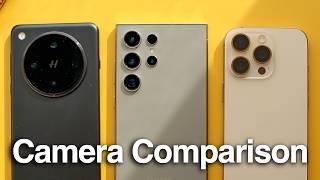 iPhone 16 Pro vs Galaxy S24 Ultra vs OPPO Find X8 Pro - CAMERA COMPARISON