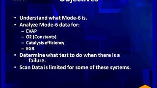 1 Welcome to the Diagnostics Behind Mode 6