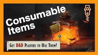 Consumable Items : Get RPG Players to Use Them!