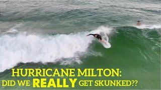 Hurricane Milton: Skunked or Blessed?? Surfing Fort Walton Beach Florida Gulf Shores Shores Alabama.