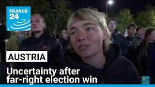 Austria faces uncertainty after historic far-right election win • FRANCE 24 English