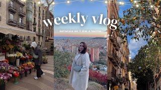 weekly vlog_  barcelona em 4 dias e lontras    | isabel mota