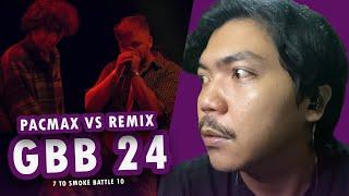 INDONESIA React | Pacmax vs Remix GBB24 7 to Smoke battle 10