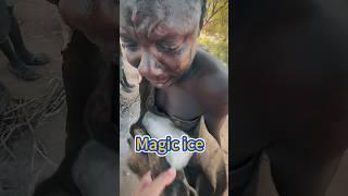 Eating ice for the first time is scary#ice#funny #comedy #Slapstick