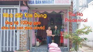 Thu Hà Prudential nhận 100Kg Gạo từ Nhà Đất Kim Dung góp Quỹ Từ Thiện cho người nghèo