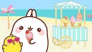 Molang and Piu Piu : Ice Cream Challenge  | Funny Compilation For kids