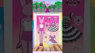 Pinki - Sprunki IDOL Dress up Sticker Book ‍️ 스프런키 아이돌 옷입히기 코디놀이 스티커DIY