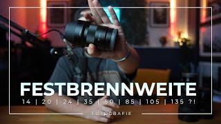 Welche Festbrennweite ist die richtige für DICH? | Fotografie Tipps