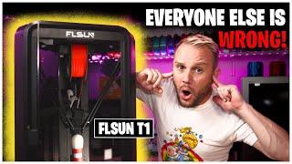 Watch! The FASTEST 3D Printer I Own! FLSUN T1 Delta