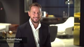 Trade and Retail Manager at Minotti London, Zoltan Halasz, talks about his favourite pieces