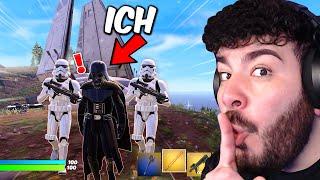 Ich tue so als wäre ich DARTH VADER der BOSS für 24 STUNDEN ... Fortnite