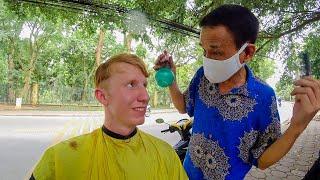 $25 Street Haircut Hanoi 