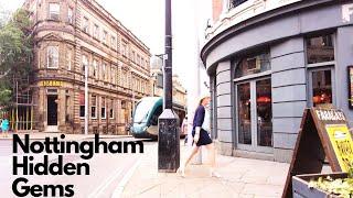 Vlog Nottingham  4K HD [Nottingham Tourist Attraction][Nottingham High Street Walk]