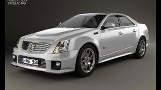 3D Model Cadillac CTS-V sedan 2009 3D Model at 3DExport.com