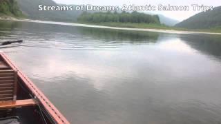 Streams of Dreams Fly Shop Atlantic Salmon Trips 2013 Jon Huff 17 LB Dry Fly Restigouche River