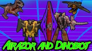 Beast Wars Airazor and Dinobot: OG Supremacy