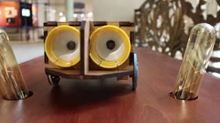 Palais de la Découverte X Pollen : Electric Dog, replica of the 1st robot in human history
