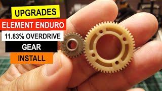 How To Install The Element RC Enduro Optional 11.83% Overdrive - BigSung Hobbies!