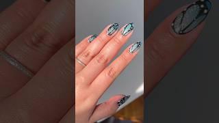 Butterfly wing nails  #springnails #butterflynails #nails2inspire