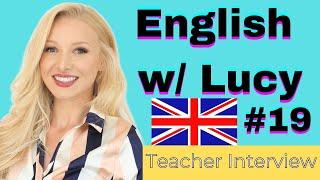 English with Lucy Interview - Edutuber, & Teacherpreneur!